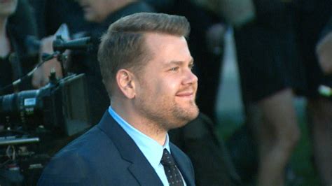 James Corden Makes Runway Debut at Burberry Show 